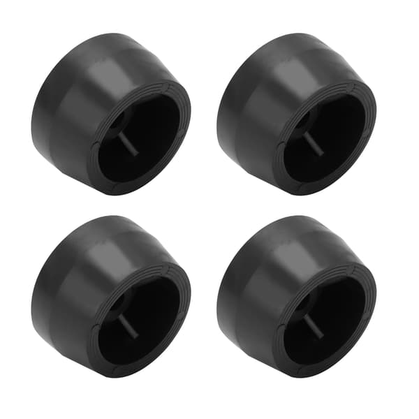 4 stk. antivibrasjonsputer i ingeniørplast for 1P2.5P3P4P5P luftkompressor