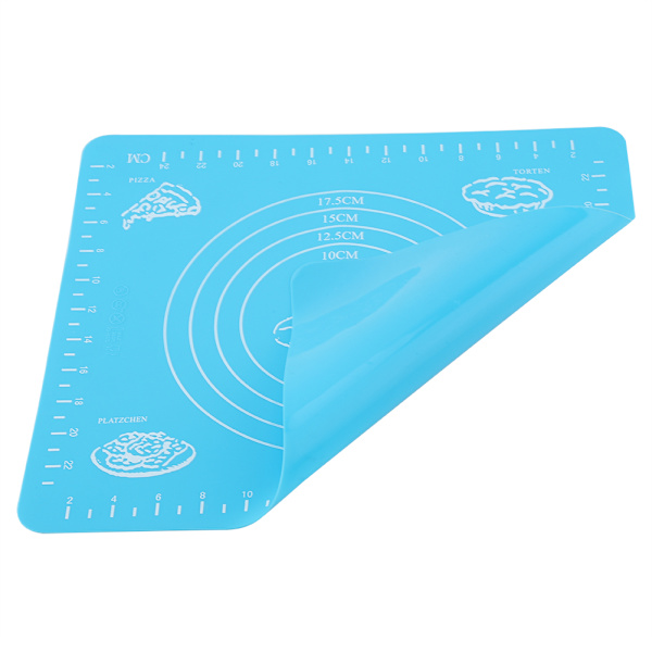 Sklisikker silikon bakeunderlag, non-stick deigmatte for bakeunderlag