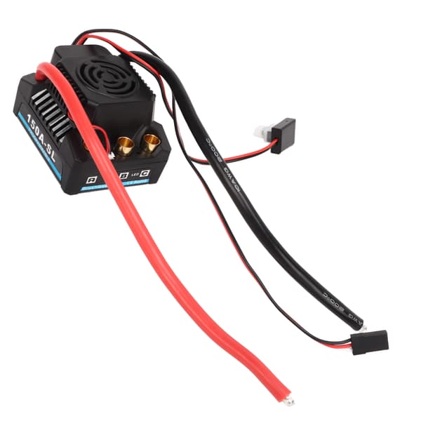 150A Borstlös ESC Vattentät Dammtät BEC 5A 5.8V Elektronisk Hastighetsregulator för 1/8 RC Bil