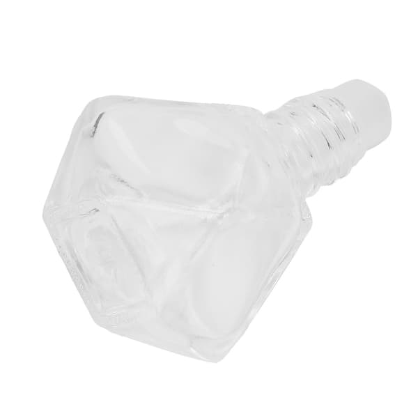 Rollon påfyllbar parfymeflaske tomme aromaterapi rollerflasker for essensielle oljer 8ml (svart lokk)