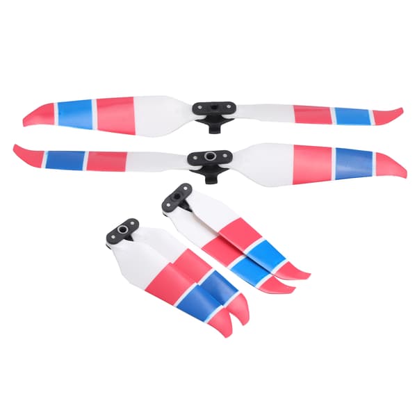 Farverig propeldrone lavstøjpropeller til Mavic Air 2/Air 2S tilbehør (rødblå)
