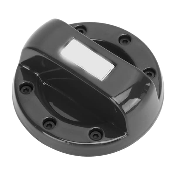 Benzinbrændstoftankdæksel 6,9 cm diameter stilfuldt design erstatning for SCION FRS 2013-2016 sort