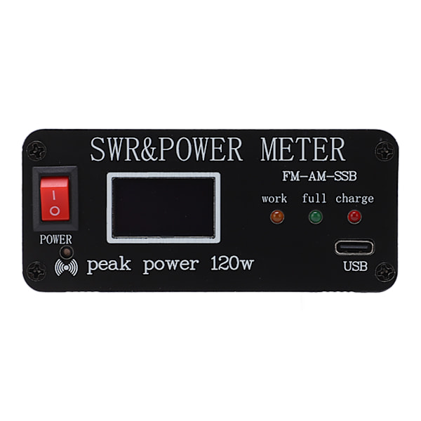 Lyhytaaltovoiman power aaltomittari SWR ja power seisova aaltomittari alumiiniseosta