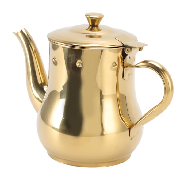 500 ml kaffekande i rustfrit stål med tekande til kaffe, køkken, guld