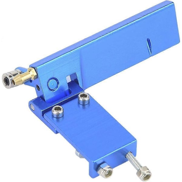 RC Ror, Aluminium Ror med Dispenser for Fjernstyrt Elektrisk/Metanol Båtmodell (Blå, 95