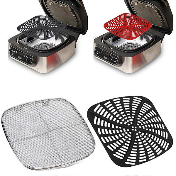 Roiskesuoja Ninja Air Fryer -sisägrilliin, punainen