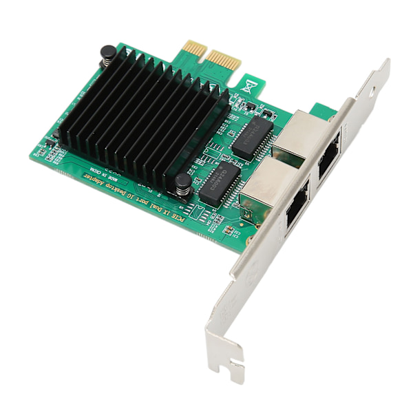 1000M Gigabit Ethernet -verkkokortti Dual RJ45 -portti 10/100/1000Mbps PCI Express -verkkosovitin Windowsille