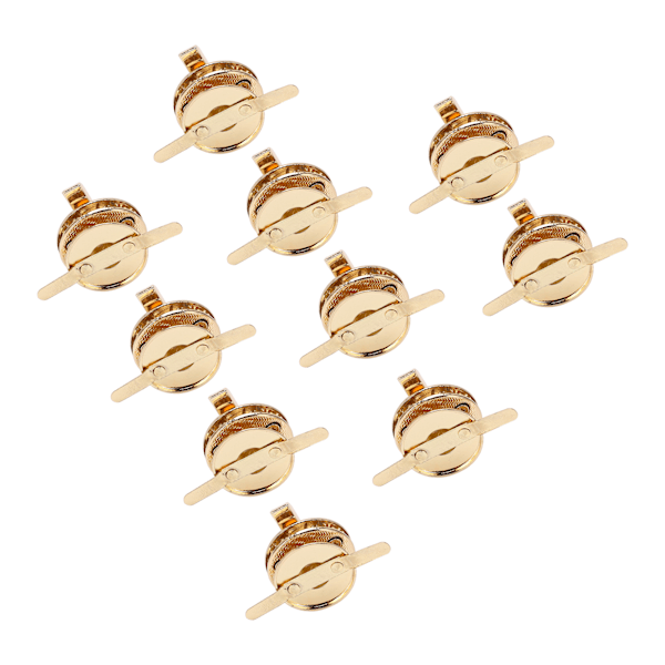 10 stk. Hardware Låsespænde Legering Slid Stærkt Klassisk Design 3cm Hardware Tilbehør til Punge Tegnebog