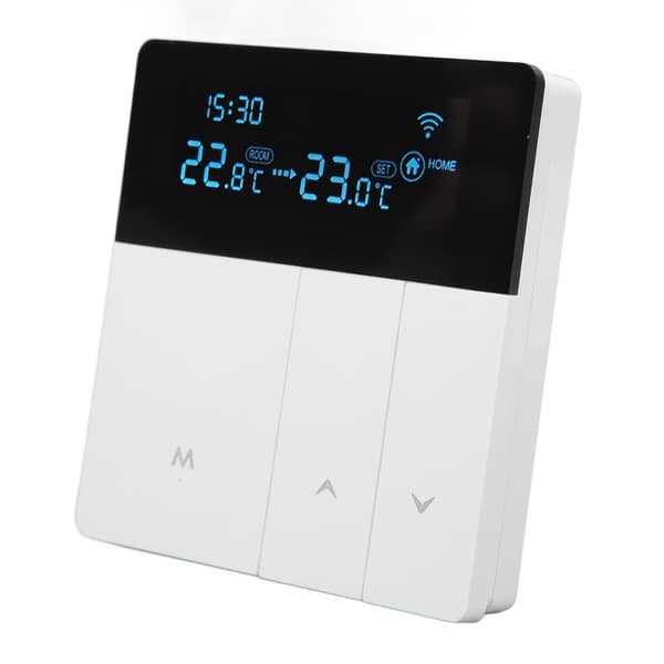 Intelligent Digital Termostat LCD-skärm APP-kontroll NTC Programmerbar Termostat Temperaturregulator AC90V-240V WIFI stöds ej