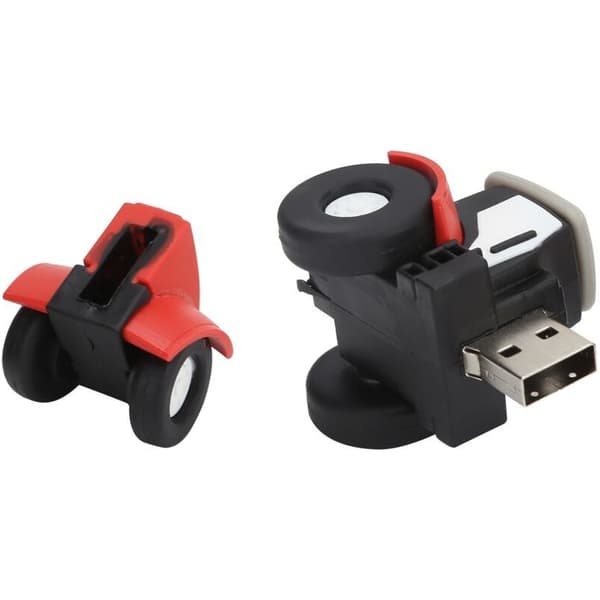 128GB USB-flashdrev med tegneseriedesign - Stor, hurtig lagerplads i bulk, plastikudseende