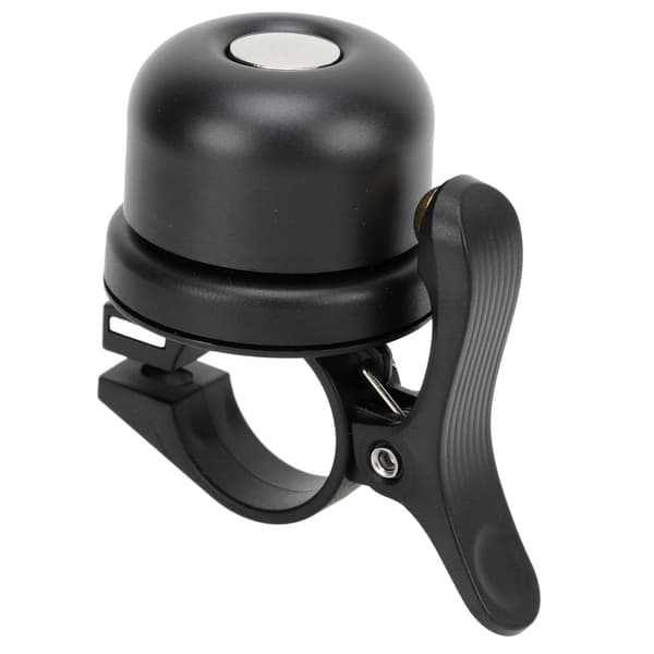 Sykkelklokke i kobberlegering og plast, vanntett, for styre med 22,2 mm diameter