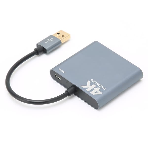 Ljudvideofångstkort 4K 1080P USB 3.0 till HD Multimedia Interface Spelfångstkort