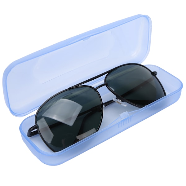 Anti-UV aurinkolasit Vintage Style Musta Kehys Tummanvihreä Lasi Polarisoitu Ultraviolettisuojaavat Lasit