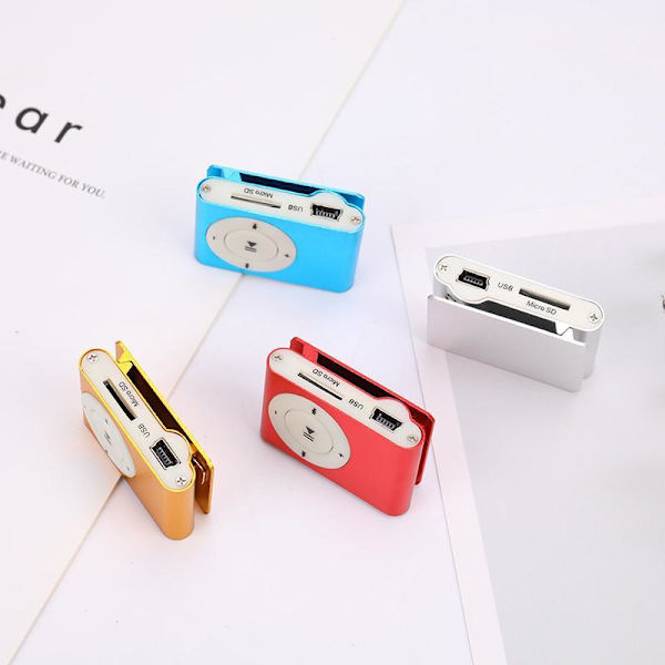 3,5 mm USB2.0 Mini MP3-soitin ja klipsituki Muistikortti Yksinkertainen ei näyttöä
