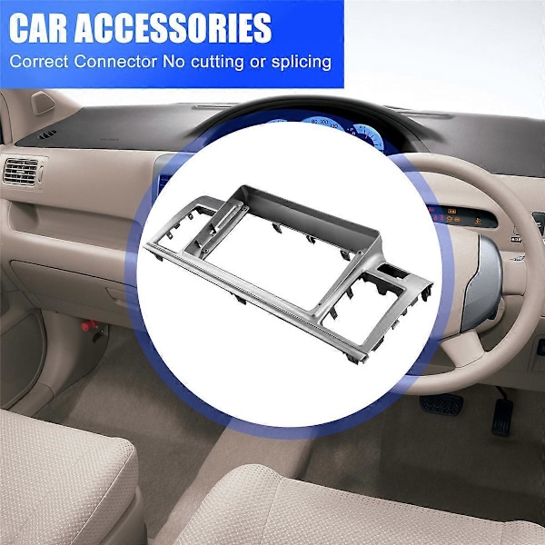 9-tums bilradio ram fascia adapter för Toyota Raum 2003-2011