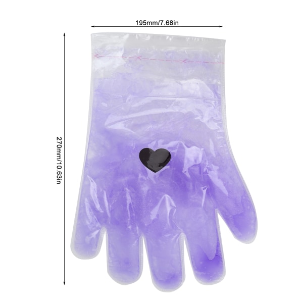 Paraffinvaxhandskar Läkande Mjukgörande Utjämning Hudvaxvårdande behandlingsmask för Hand Fötter Fothandskar 192 X 330 mm / 7,56 X 12,99in