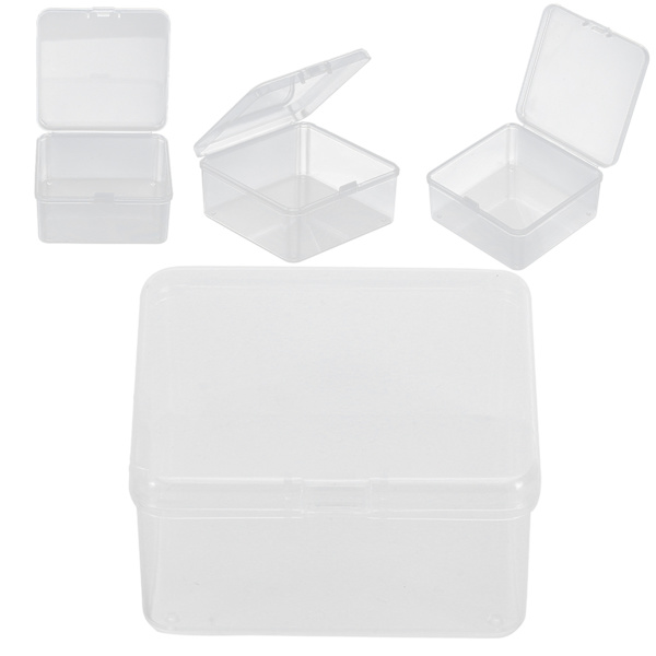 Transparent ansikts Jawline Trainer Box case Behållare för Jawline träningsbollar 7 x 3,5 cm / 2,8 x 1,4 tum