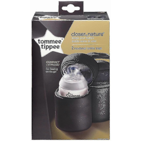 Tommee Tippee Closer To Nature Isolerade Flaskväskor (2-pack)
