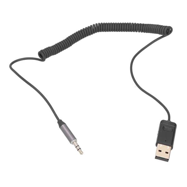 Bluetooth 5.0 sender og mottakeradapter Bærbar 2-i-1 trådløs Bluetooth-adapter for TV, bil og hjemmelyd