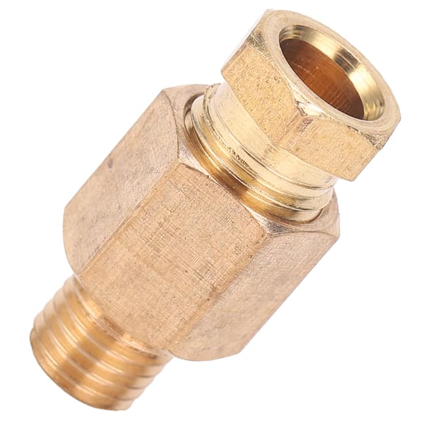 Messingfitting Lige Gennemgående Gevindrørsforbindelse Nippel Industriel Samling ForsyningerPD608