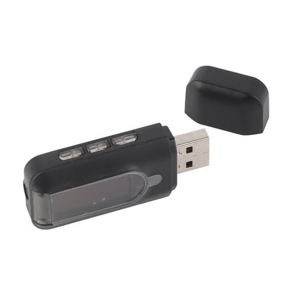 2-i-1 USB BT-adapter LCD-skjerm RX TX-modus 200 Mbps 10 meter avstand BT 5.0 sender/mottaker for TV-datamaskin