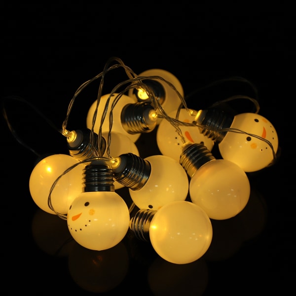 1,5M 10 LED-valoa Fairy String DIY Festival Puutarhapihan koristelu Lämmin valkoinen