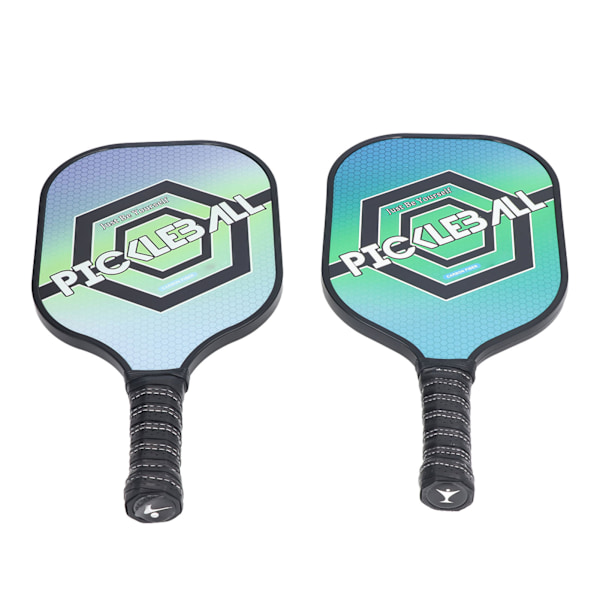 LEIJIAER Hiilikuituinen pickleball-mailasetti Pickleball-mailasetti, jossa on 2 mailaa ja 4 palloa sisä- ja ulkokilpailuihin ja harjoitteluun