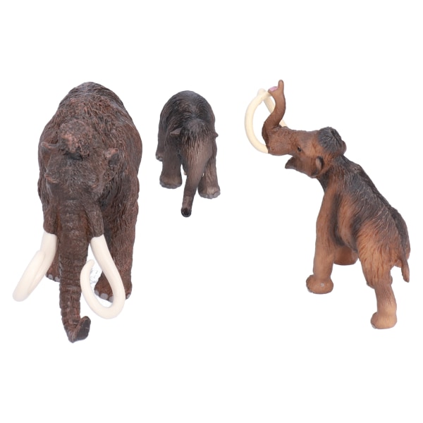 Mammoth model simulation statue realistisk plast mammut dyresamling legetøj gave