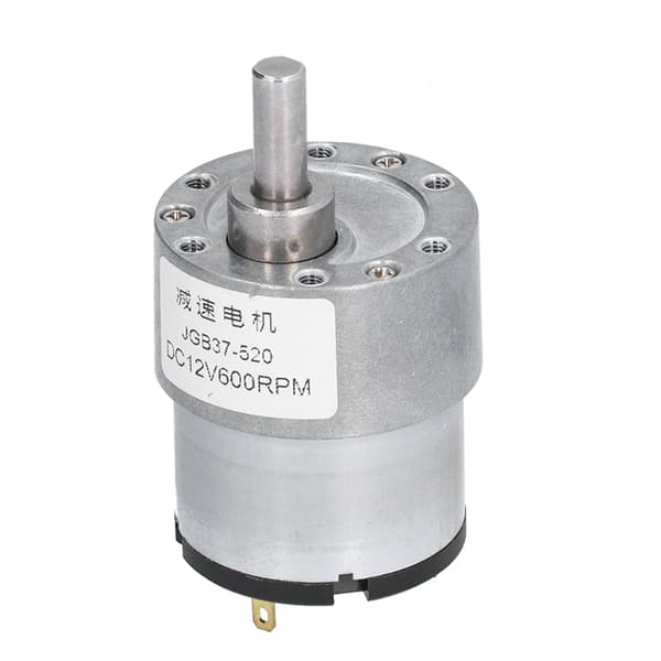 JGB37‑520 12V 600RPM DC Orm Gear Motor Turbo Reducer Aksel til Vinduesdøråbner