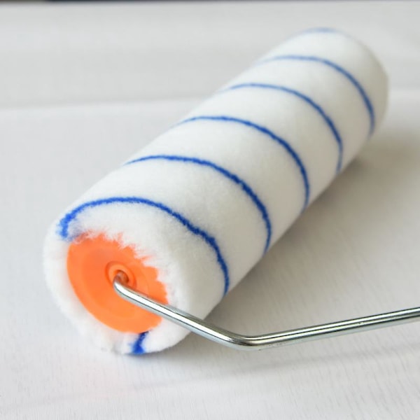 Färgrollers, 23cm färgroller, mini färgrollerborste med gummigrepp Lämplig för familjerumsväggsarkitekturdekoration och målningsmaterial
