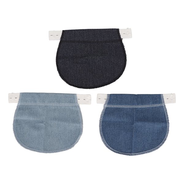 3 kpl Raskausvaatteiden Vyöpidennys Professional Portable Adjustable Soft Elastic Raskaus Vyöpidennys