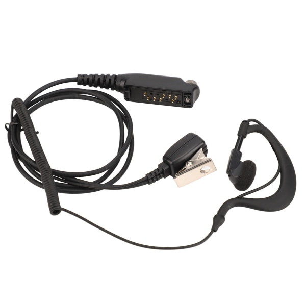 G Shape Headset Mic PTT Förstärkt Plug and Play Handsfree Walkie Talkie hörsnäcka med Mic PTT för Sepura STP8000