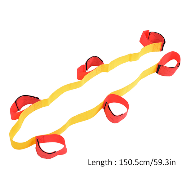 1 par utomhussportutrustning Flerspelarben med fast bälte Teamwork Game Interactive Toys6 personers bälte
