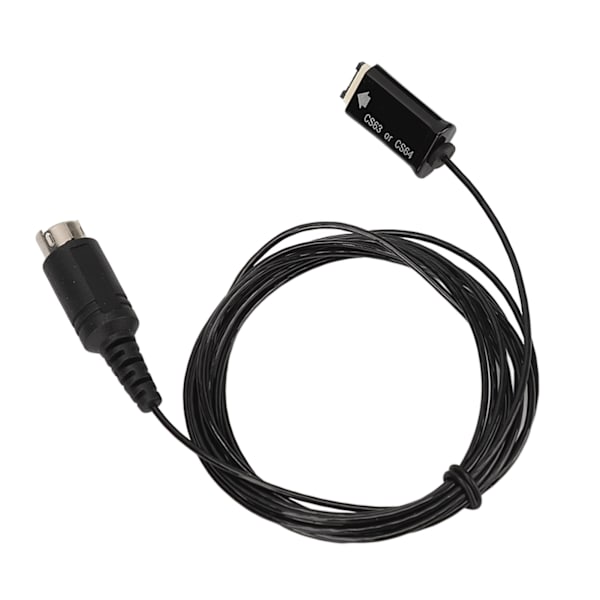 CIC-ohjelmointikaapeli Musta Säätää Äänenvoimakkuutta Testaus Tarkka Signaalinsiirto USB-ohjelmointiliitäntäkaapeli