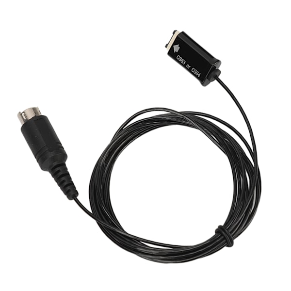 CIC-programmeringskabel svart justera volymtestning exakt signalöverföring USB-programmeringsanslutningskabel