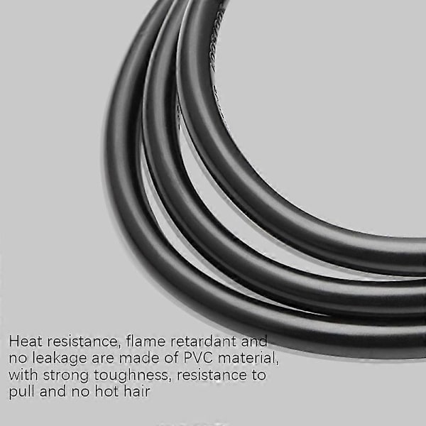 IEC C14 Hane Kontakt till 3-Pin Hona Uttag Strömadapter Kabel (0.)
