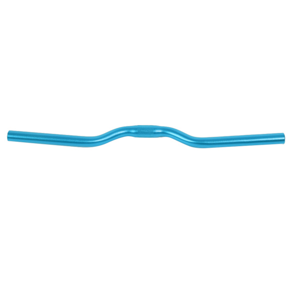 Aluminium Fixed Gear Sykkel Veis Sykkel Fixed Gear Riser Bar Styre 25.4mm*520mm (blå)