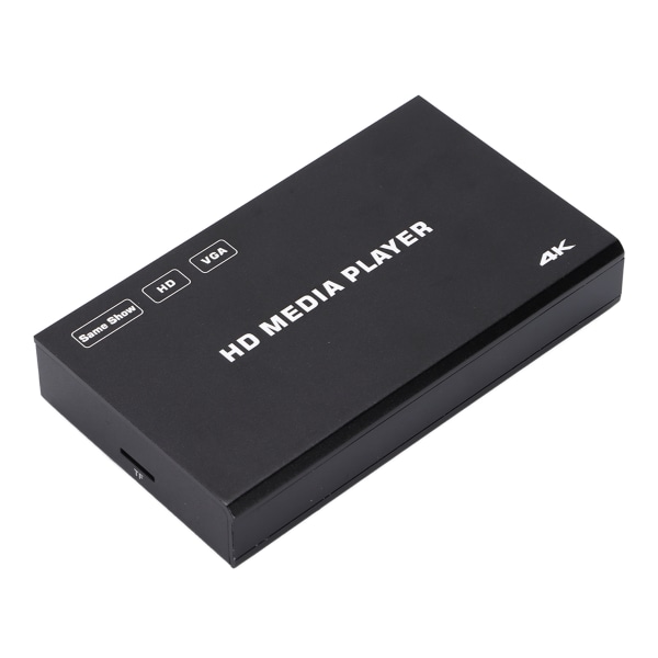 4K A7 HD Media Player Nanoteknologi Multifunktion Media Player med fjernbetjening 100V-240VEU stik