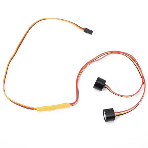 Fargerike LED-hodelykter Hodelampe Modifisert Tilbehør Passer for 1/10 RC Crawler Bil