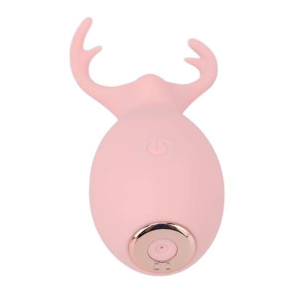Dyreformet Klitorisstimulator Mini 10 Vibrasjonsmoduser Trådløs Klitoris Nippelstimulator Rosa