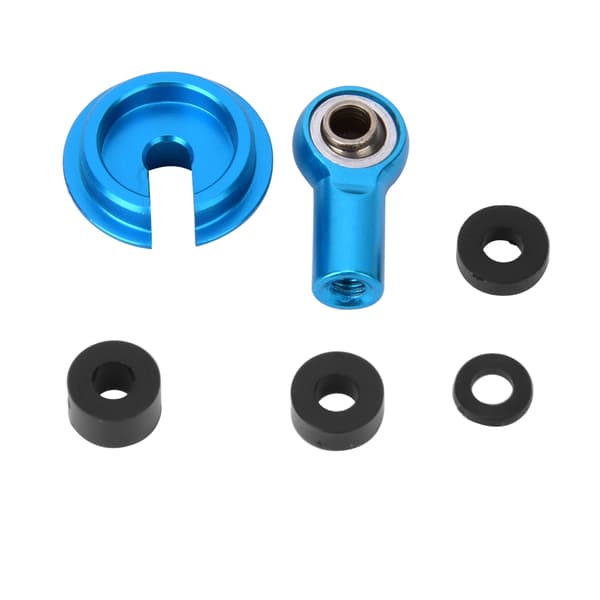 Link Rod End Kuleledd RC Reservedeler Tilbehør for 1-10 ECX 2-hjulsdrift RC Bil Blå ECX1038B