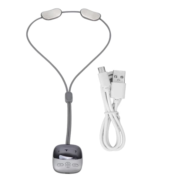 EMS Puls Elektroterapi Nackmassage Smart Lindring Smärta Värme Hängande Nackmassage