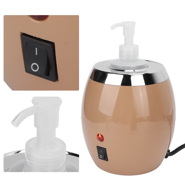 Massasjeoljevarmer Rask oppvarming 60℃ Temperatur Eterisk oljevarmer for lotionkrem EU-plugg 220V