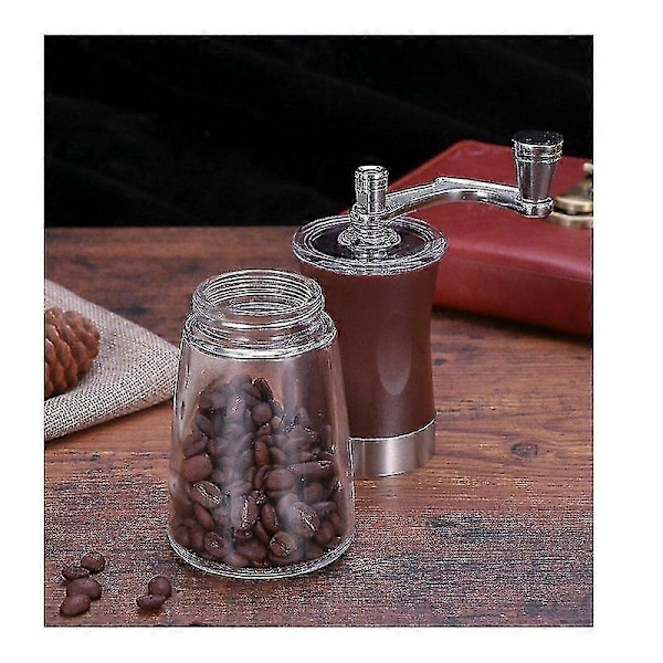 Manuell Kaffekvern 160ml Bærbar Håndsveiv Kaffebønnekvern Kaffekverner