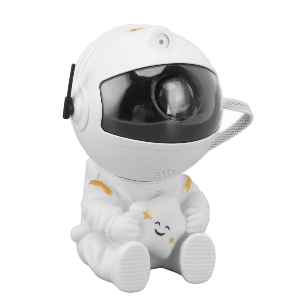 Stjerneprojektor Astronaut Projektor RGB Lys USB-drevet Fjernbetjening Roterbar Lysprojektor til Soveværelsesindretning