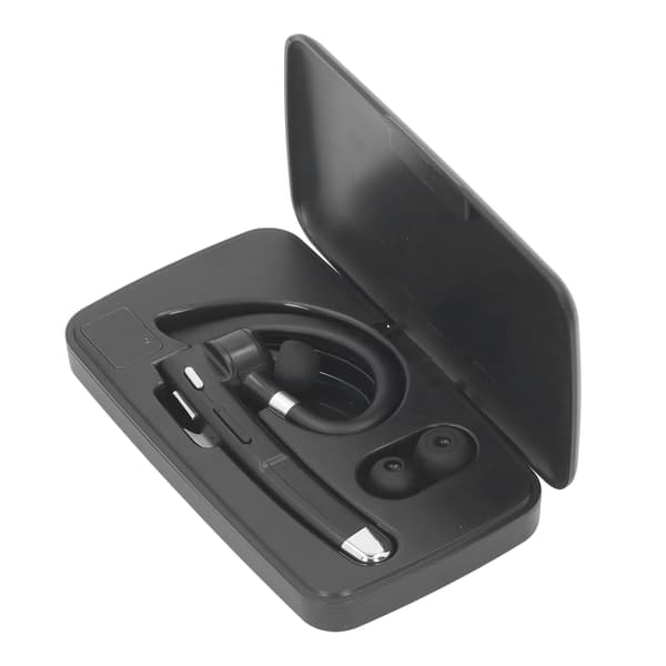 Bluetooth-headset Stilfuld Støjreducerende Vandtæt Trådløs Bluetooth-øretelefon med Digitalt Display til Kørsel Møde Lytning