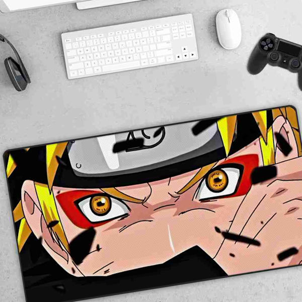 Tegneserie Musemåtte Skridsikker Vandtæt Computer Musemåtte til Hjemmekontor Spil 75x40cm / 30inx16in