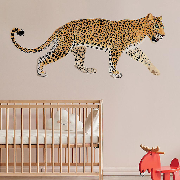 1 stk. Jaguar Leopard Vægmærke Vægdekoration til Stue, Soveværelse, Køkken, Badeværelse