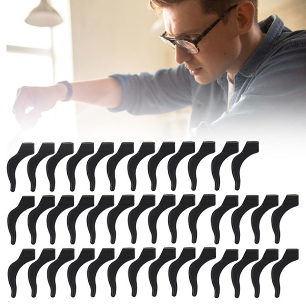 Solbriller Skridsikre briller Cover Ørekrog Holder Brille Ben Eyewear Accessories