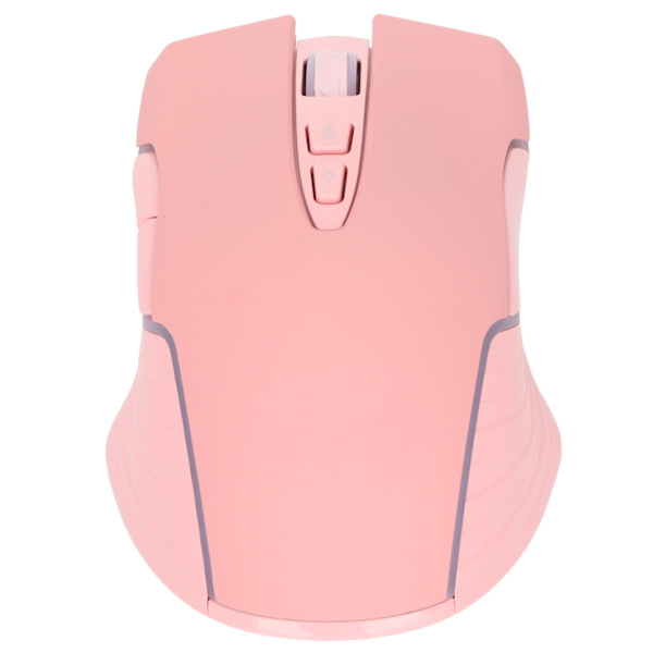 Trådlös spelmus 2,4 GHz RGB Fem nivåer DPI Justerbar Ergonomisk design Bärbara datortillbehör